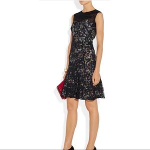 Erdem Sleeveless Lace Ruby Dress